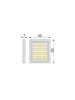 VCM  LED Licht Beleuchtung Vitrinen Leuchto in Silber