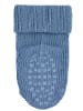 Sterntaler ABS Krabbelsocken Wolle in mittelblau