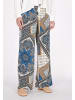 usha FESTIVAL Pants in blue multicolor