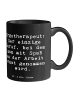 Mr. & Mrs. Panda Becher Spruch Ergotherapeut Geschenk mit Spruch in Schwarz