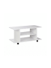 relaxdays TV Board in Weiß - (B)80 x (H)40 x (T)40 cm