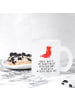 Mr. & Mrs. Panda Kaffeetasse Garnele Franzose mit Spruch in Transparent