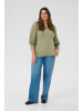 KAFFE curve Langarm-Shirt KCbella Tight fit in Sea Spray CC
