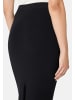 Les Lunes Midirock KATIIE Skirt Fine Knit Midi Rib in schwarz