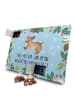 Mr. & Mrs. Panda Advents-Teekalender Hund Dackel mit Spruch in Eisblau