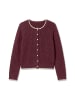 Vero Moda Strickjacke in Tawny Port