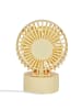 Butlers Mini-Ventilator AIR WAVE in Gelb