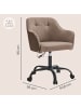 SONGMICS Bürostuhl Tyra in Braun - (B)58 x (H)96 x (T)60.8 cm