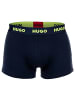 HUGO Boxershort 3er Pack in Blau (Navy)