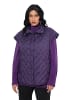 Ulla Popken Weste in dunkle aubergine