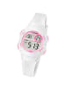 Calypso Digital-Armbanduhr Calypso Junior weiß klein (ca. 28mm)