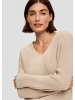s.Oliver Strickpullover langarm in Braun