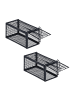 relaxdays 2 x Lebendfalle - (B)24 x (H)12 x (T)11,5 cm