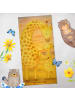 Mr. & Mrs. Panda Handtuch Giraffe Kind Design ohne Spruch in Sandig