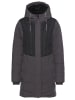Polarino Winterjacke in Anthrazit-schwarz