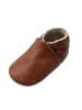 Yalion Baby Krabbelschuhe aus Leder, weiche Lauflernschuhe mit rutschfester Sohle 