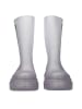 Off-White Transparent PVC Knöchel Stiefel