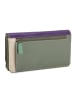 MYWALIT Geldbörse Leder 17 cm in orchid