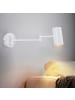 ZMH Wandleuchte in weiß GU10 schwenkbar lampe