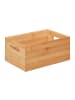 relaxdays Aufbewahrungsbox in Natur - (B)30 x (H)14 x (T)20 cm