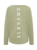 ELBSAND Langarm T-Shirt Tinna in Green Leaf