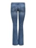 ONLY Flared fit jeans in Medium Blue Denim