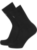 normani 2 Businesssocken aus Merinowolle in Schwarz
