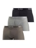 Buffalo Boxershorts in olivgrün, grau-meliert, schwarz