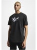 Mister Tee Mister Tee Herren Vive la Liberte Oversize Tee in black acid washed