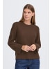 Oxmo Strickpullover OXBMMNELLY JUMPER in braun