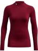 Under Armour T-Shirt "Ua Cg Authentics Mockneck" in Rot