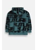 Coccodrillo Kapuzen-Sweatshirt in türkis