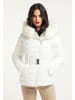 faina Wattierte Jacke in Wollweiss