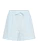 SAINT TROPEZ Shorts ElmikoSZ Lockere Passform in Cerulean Ice Stripe