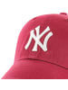 47 Brand 47 Brand New York Yankees Clean Up Cap in Dunkelrot