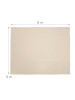 relaxdays Sonnensegel in Beige - (B)5 x (T)6 m