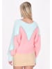 IZIA Damen Pullover in Türkis Rosa