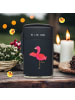 Mr. & Mrs. Panda Feuerzeug Flamingo Yoga ohne Spruch in Schwarz