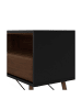 ebuy24 TV Tisch Rye Schwarz 150 x 40 cm