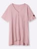 sheego Halbarmshirt in hortensie