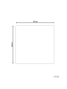 Beliani Kurzflor SALVORI in Beige - (W) 160 x (L) 160 cm