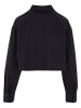 Urban Classics Urban Classics Damen Ladies Cropped Oversized Blouse in black