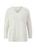 s.Oliver Strickpullover langarm in Creme