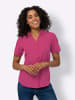 Sieh an! Hemdbluse in fuchsia