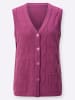 WITT WEIDEN Strickweste in erika