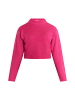 myMo Damen Cropped Pullover in Pink