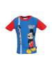 Disney Mickey Mouse Disney Mickey Mouse Kinder T-Shirt mit Aufdruck aus Baumwolle kurzarm in Rot