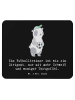 Mr. & Mrs. Panda Maus Pad Fußballtrainer Dirigent mit Spruch in Schwarz