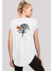 F4NT4STIC Long Cut T-Shirt Escape Discover the World Tree Birds in weiß