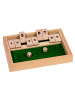 Gollnest & Kiesel Würfelspiel Shut the box | 25,5 x 17,5 x 3,2 cm, Holz, 2 Würfel, per Stück